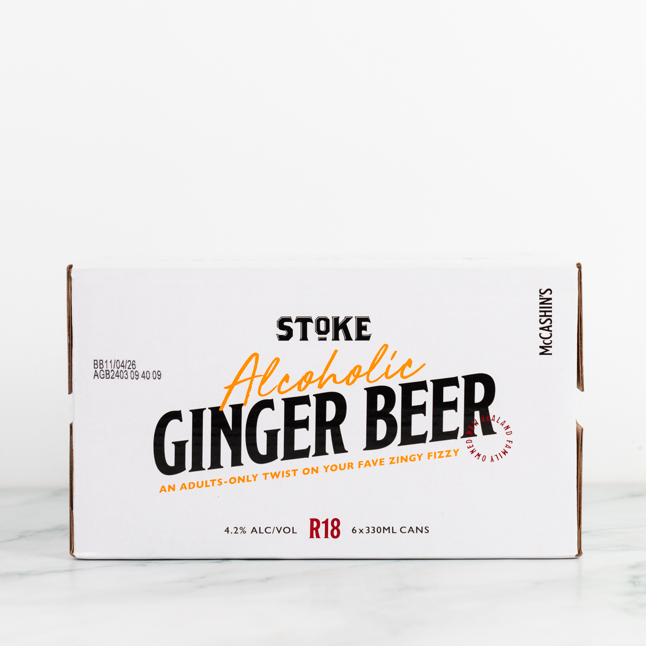 Stoke Alcoholic Ginger Beer 6 Pack