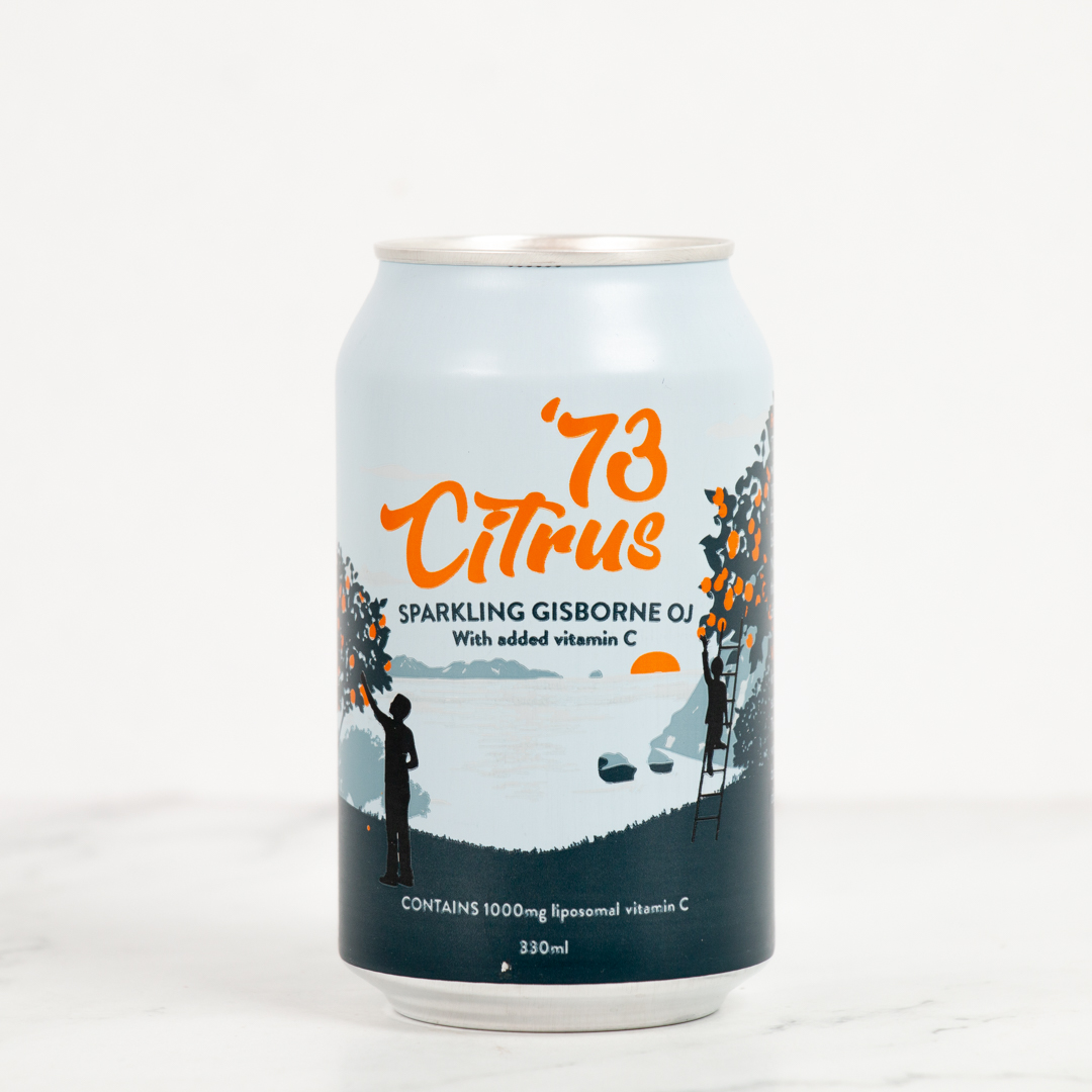 73 Citrus - Sparkling Gisborne Orange Juice 330ml