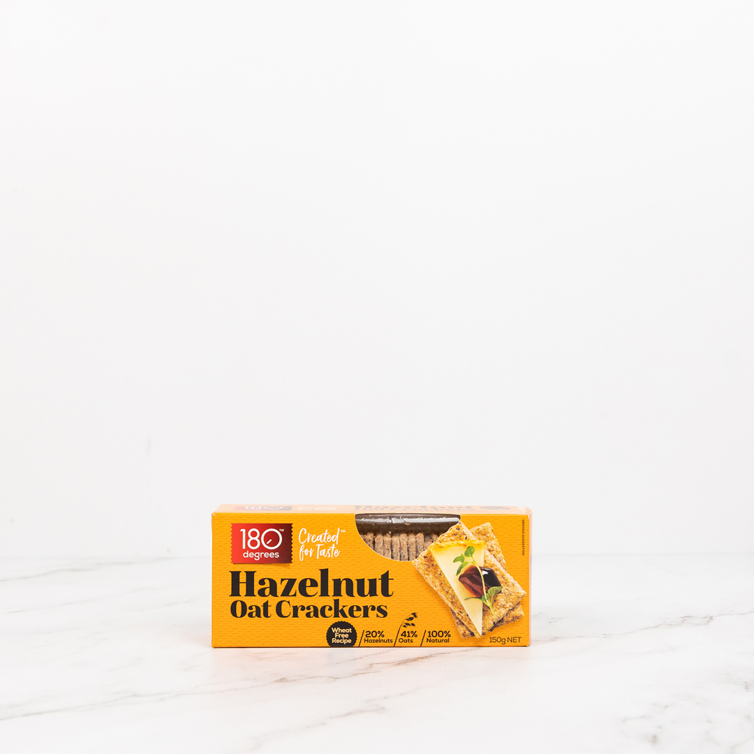 180 Degrees Hazelnut Oat Cracker 150g