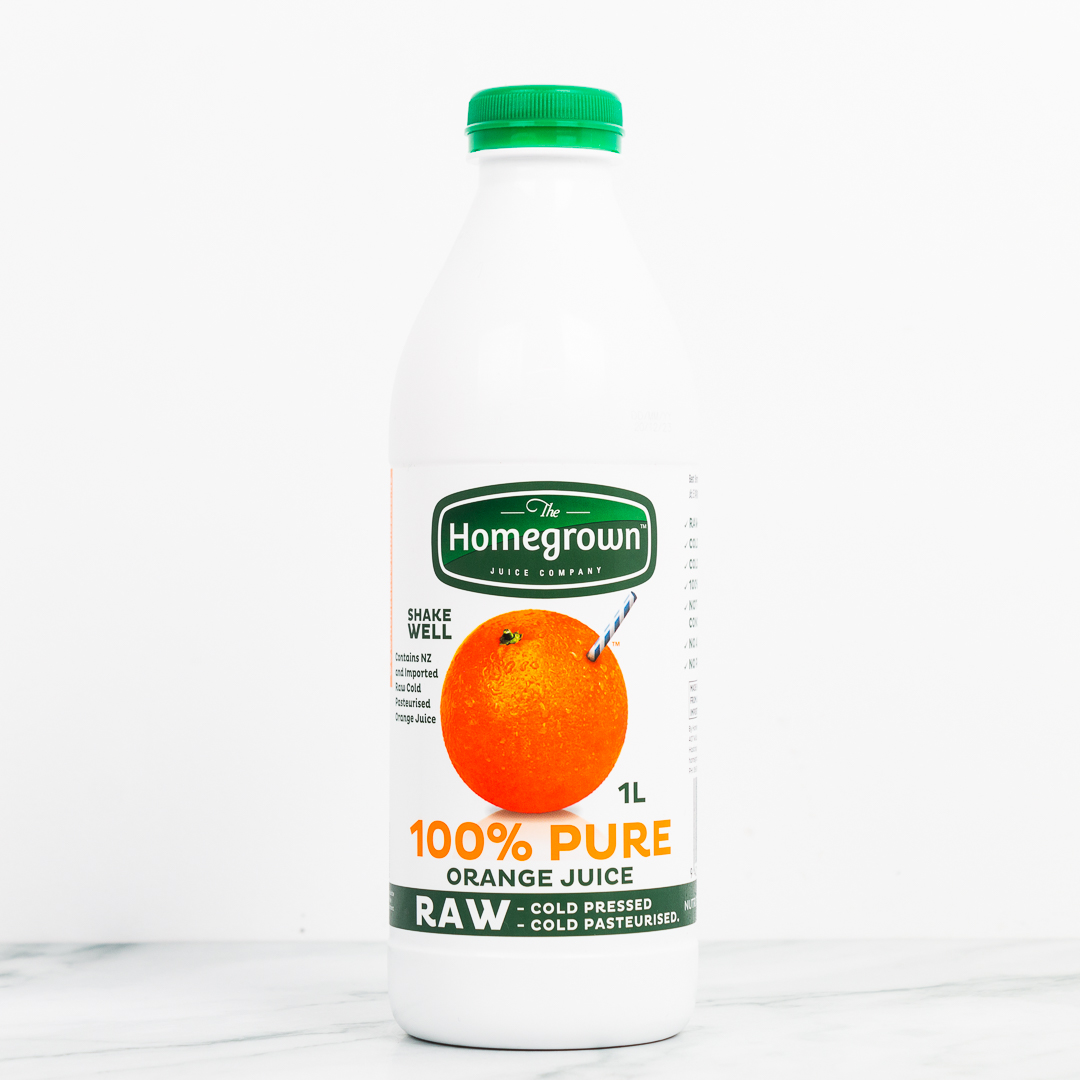 Homegrown 100% Orange Juice 1l