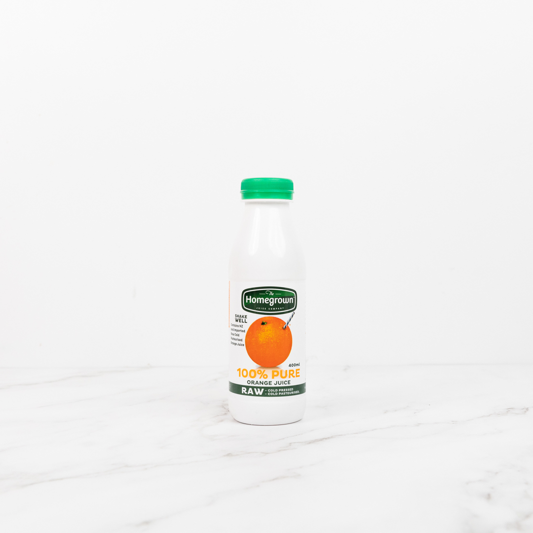 Homegrown 100% Orange Juice 400ml