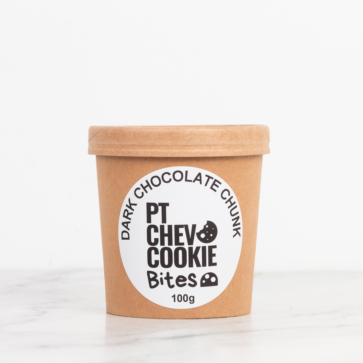 Pt Chev Cookies Dark Chocolate Chunk Cookie Bites 100g